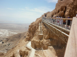 At top of Masada 2   